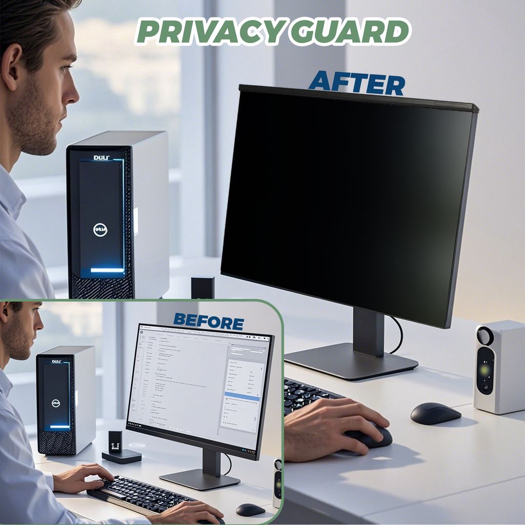Standard Fixed Hangers Removable Hanging Computer Privacy Screen Filter