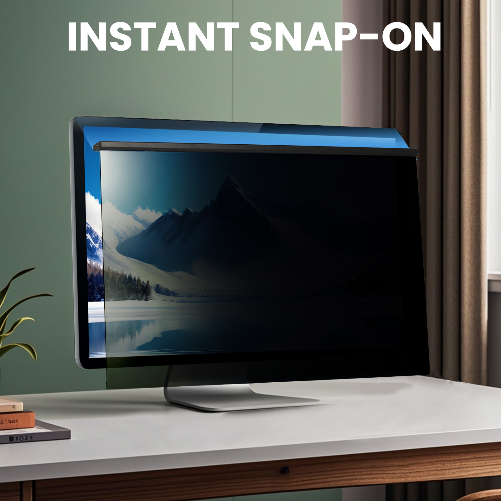 Standard Fixed Hangers Removable Hanging Computer Privacy Screen Filter