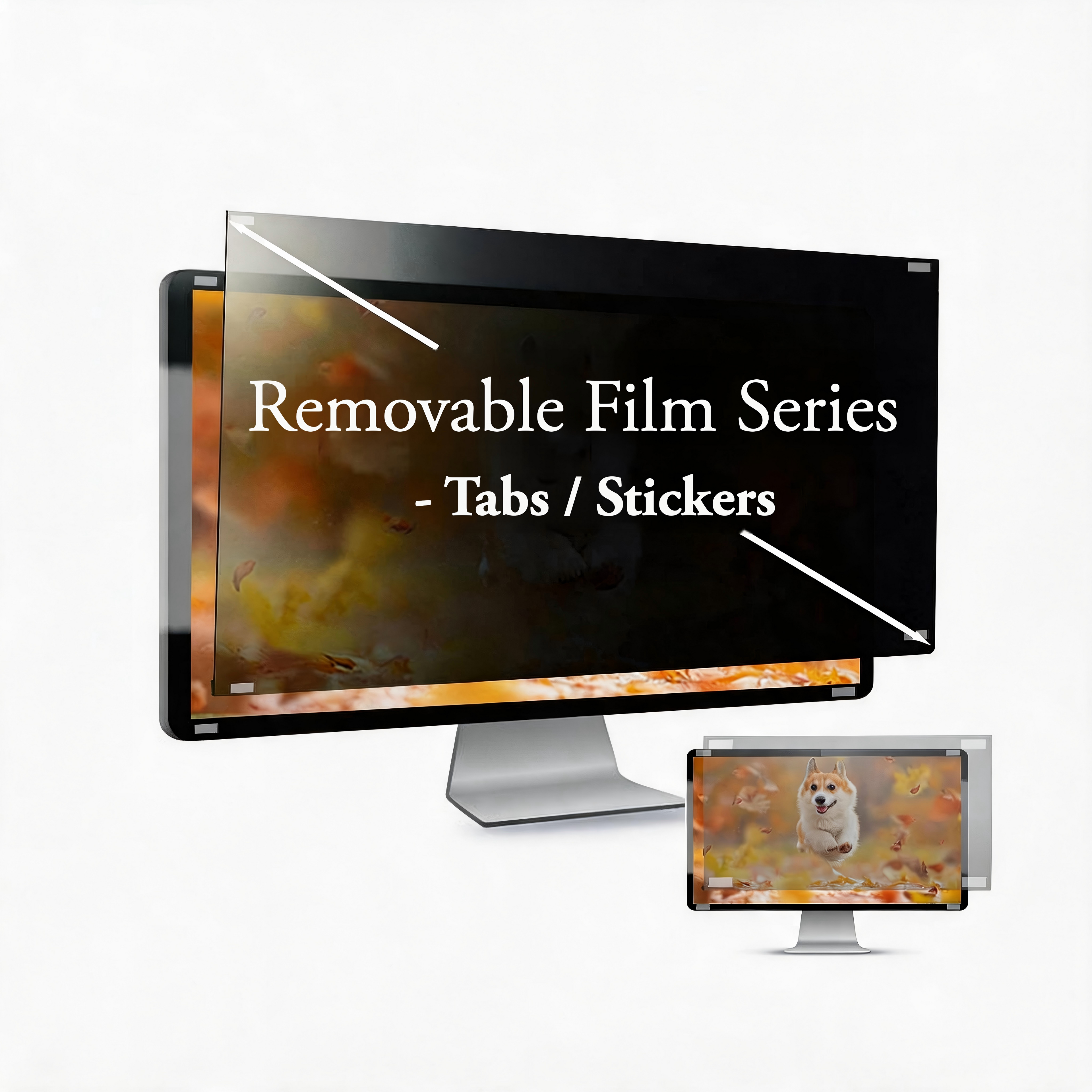 Standard Stickers Privacy Screen Filter/Film for Monitor