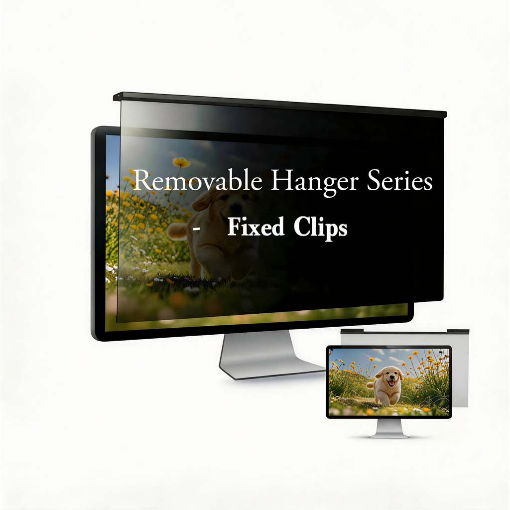Standard Fixed Hangers Removable Hanging Computer Privacy Screen Filter
